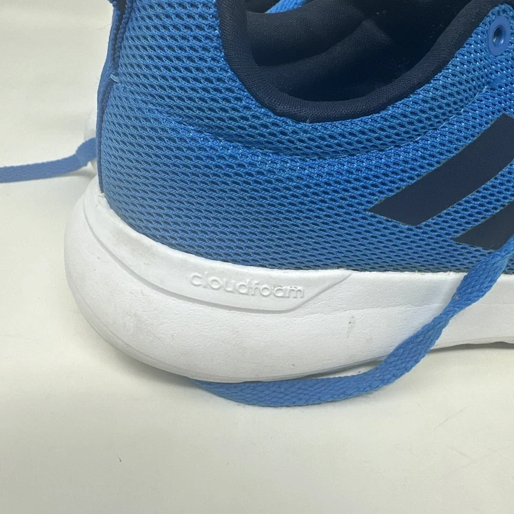 Adidas Cloudfoam Lite Racer Blue Mesh Running‎ Shoes Sneakers Men's Size 5
